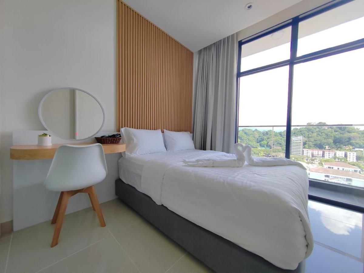Cityview Studio Apartment At Kota Kinabalu City Centre Exterior foto