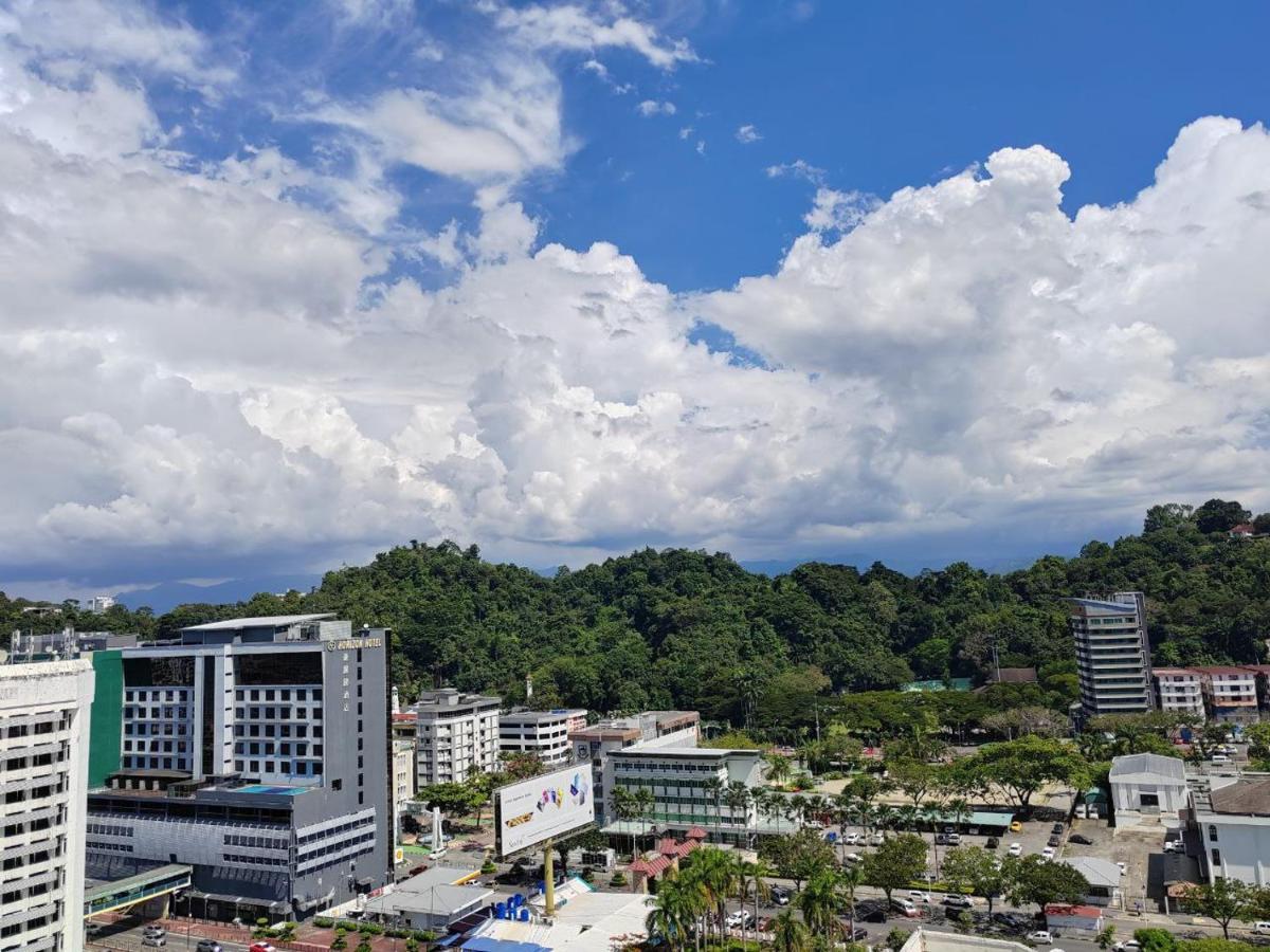 Cityview Studio Apartment At Kota Kinabalu City Centre Exterior foto